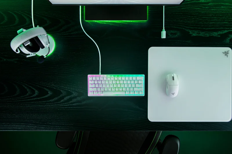 Tastatura mecanica Razer Huntsman V3 Pro Tenkeyless , iluminare Razer Chroma RGB, US layout, negru