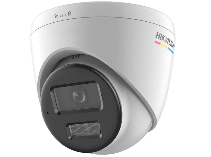 Camera IP Turret Hikvision DS-2CD1367G2H-LIU, 6MP, ColorVu Dual Light, lentila 2.8mm, IR si lumina alba 30m, microfon, PoE Hikvision