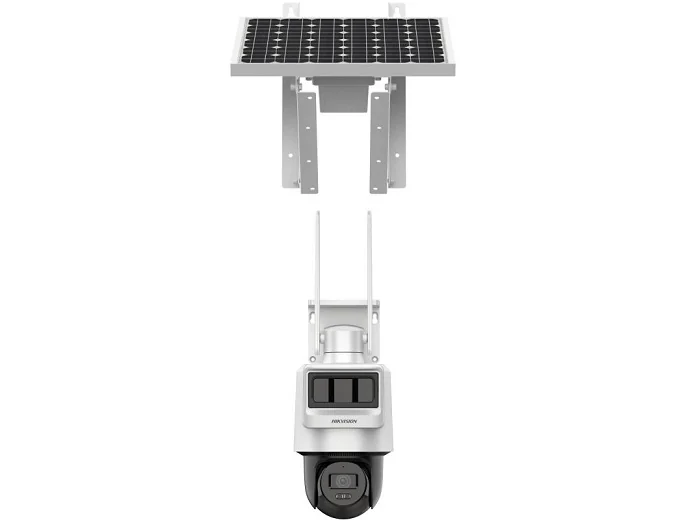 KIT CAMERA IP PT 2MP SI PANOU FOTOVOLTAIC