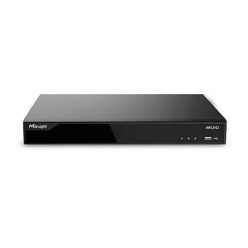 POE NVR Milesight 16 Canale MS-N5016-NPE, Rezolutie inregistrare: 8MP , Rezolutie redare: 3*(30fps @8MP), 4*(30fps @6MP),4*(30fps @5MP), 5 *(30fps @4MP),8*(30fps @3MP), 12*(30fps @1080P),16*(30fps @720P),16 *(30fps @D1); Dual Stream; HDMI & VGA output;