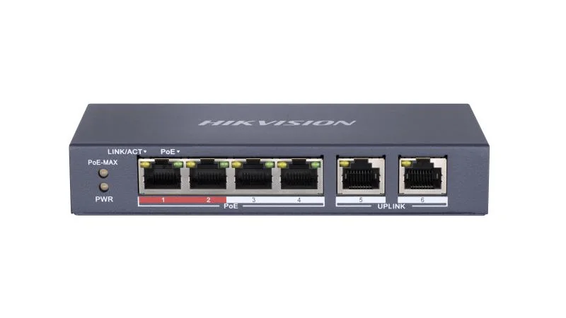 SWITCH UNMANAGED CU 6 PORTURI (4 POE)