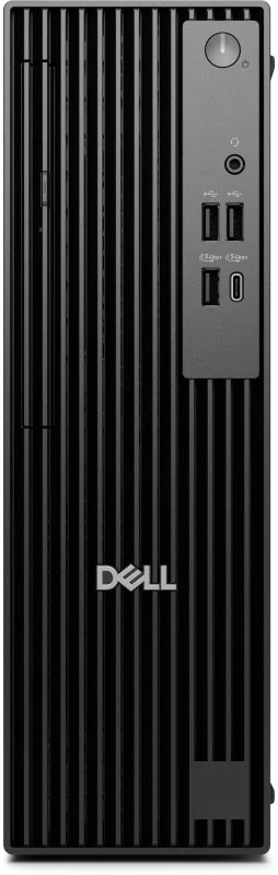 Dell Pro Slim QCS1255, 180W Bronze PSU, ENERGY STAR Qualified, EPEAT Silver with Climate+, AMD Ryzen(TM) 3 8300G (4 cores, up to 4.9GHz), Integrated Graphics, 8 GB: 1 x 8 GB, DDR5, up to 4800 MT/s, non-ECC, 512GB SSD, Internal speaker, Internal WiFi