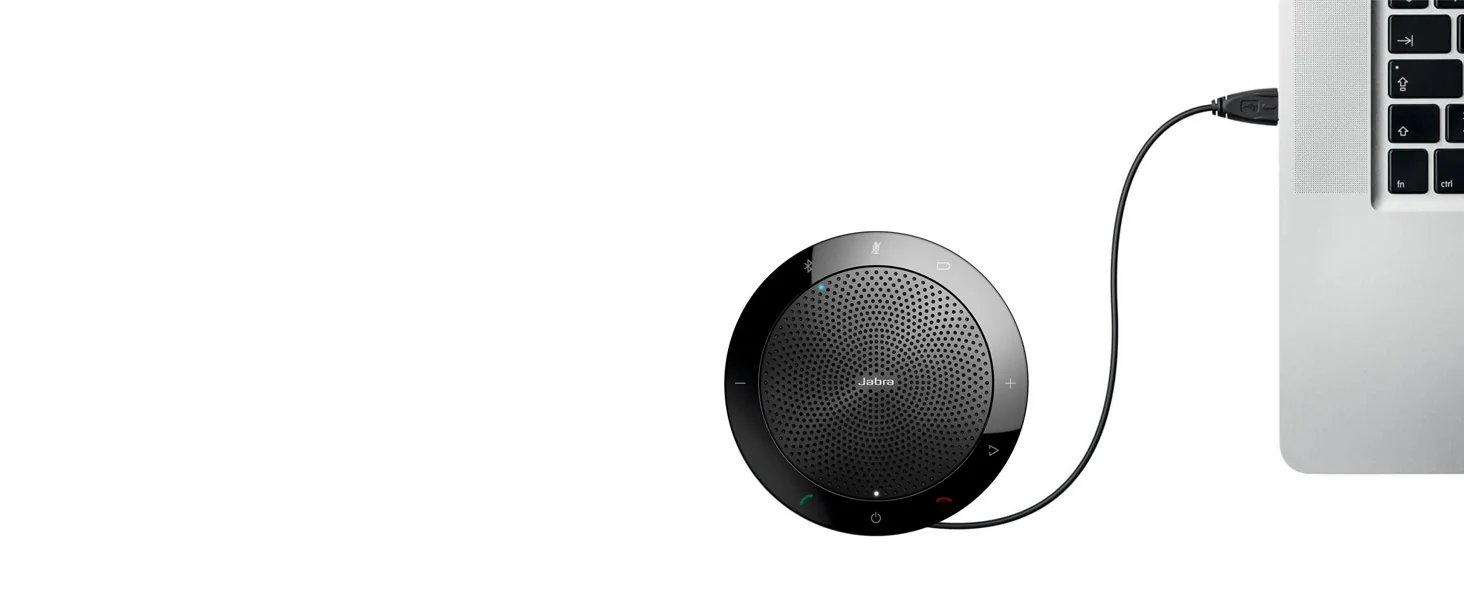 JABRA SPEAK 510 MS Speakerphone for UC & BT USB Conference solution 360-degree-microphone Plug&Play mute and volume button