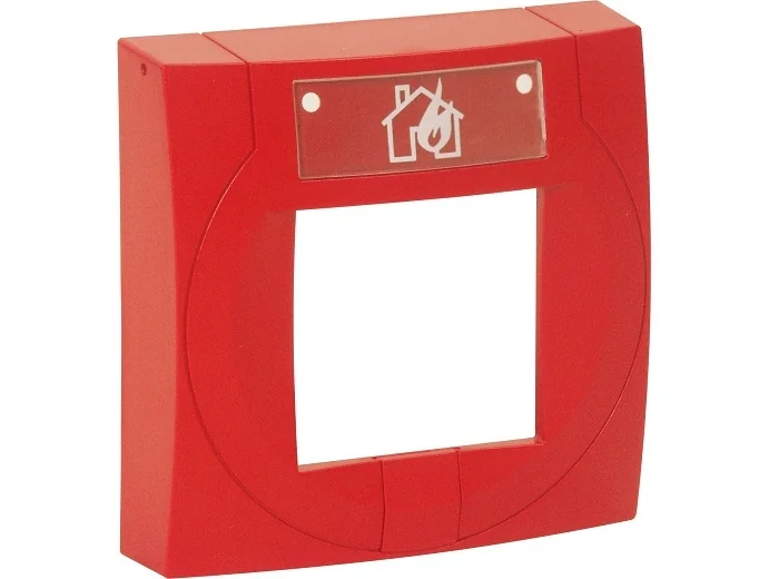 CARCASA ROSIE CU GEAM PENTRU BUTON INCENDIU Esser