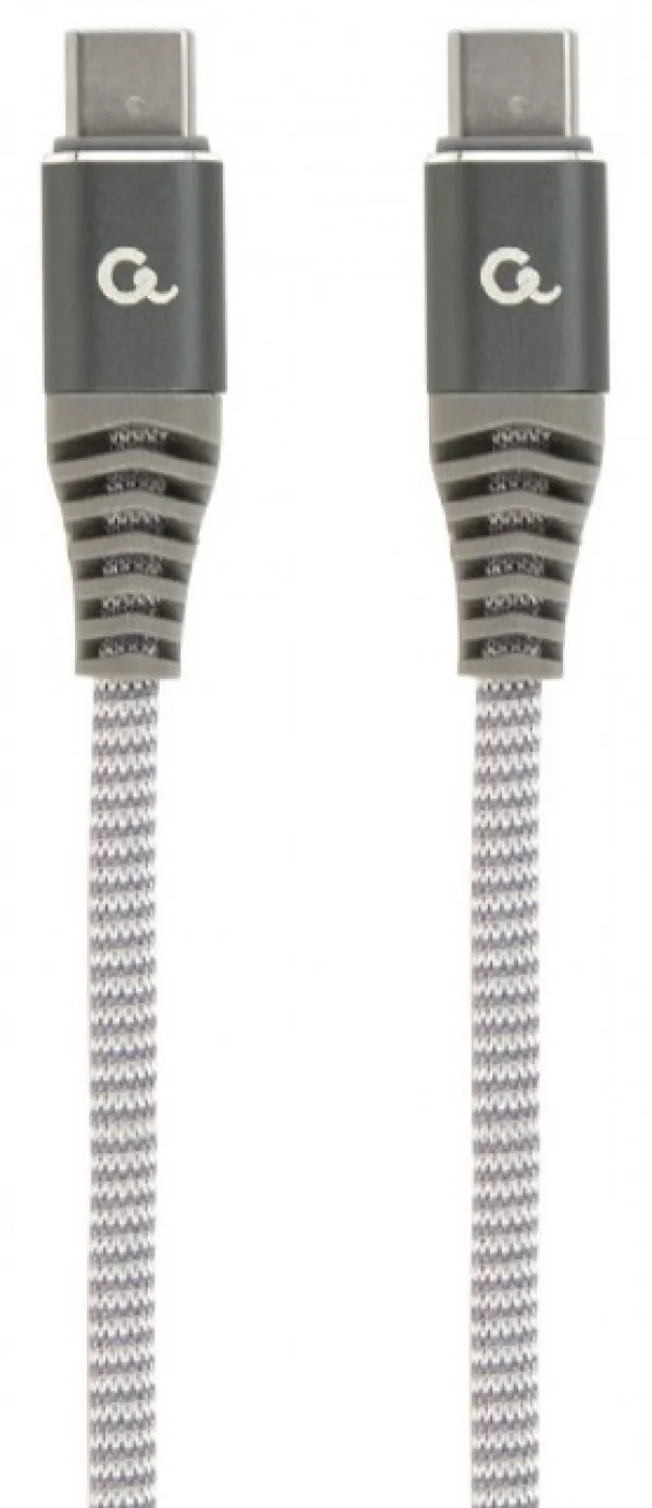 GEMBIRD CC-USB2B-CMCM60-1.5M 60W Type-C Power Delivery PD premium charging data cable 1.5m