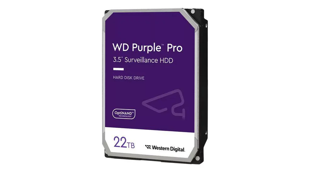 HDD Surveillance WD Purple Pro 22TB 7200rpm 512MB 3.5