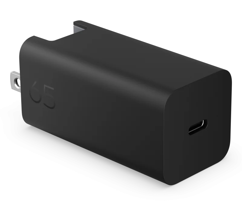 Charger 65W Gallium Nitride Wall, USB Type-C, Dimensiuni: 65 x 32 x 32 mm. Greutate: 115g HP