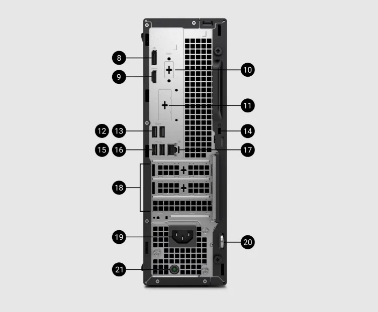 DELL PRO Slim QCS1250, Intel(R) Core(TM) Ultra 5 235 (13 TOPS NPU, 14 cores, up to 5.0GHz), Integrated Graphics, 8 GB: 1 x 8 GB, DDR5, up to 5600 MT/s, non-ECC, 512GB SSD, Intel(R) Wi-Fi 6E AX211, 2x2, 802.11ax, Bluetooth(R) wireless card, No Keyboard,