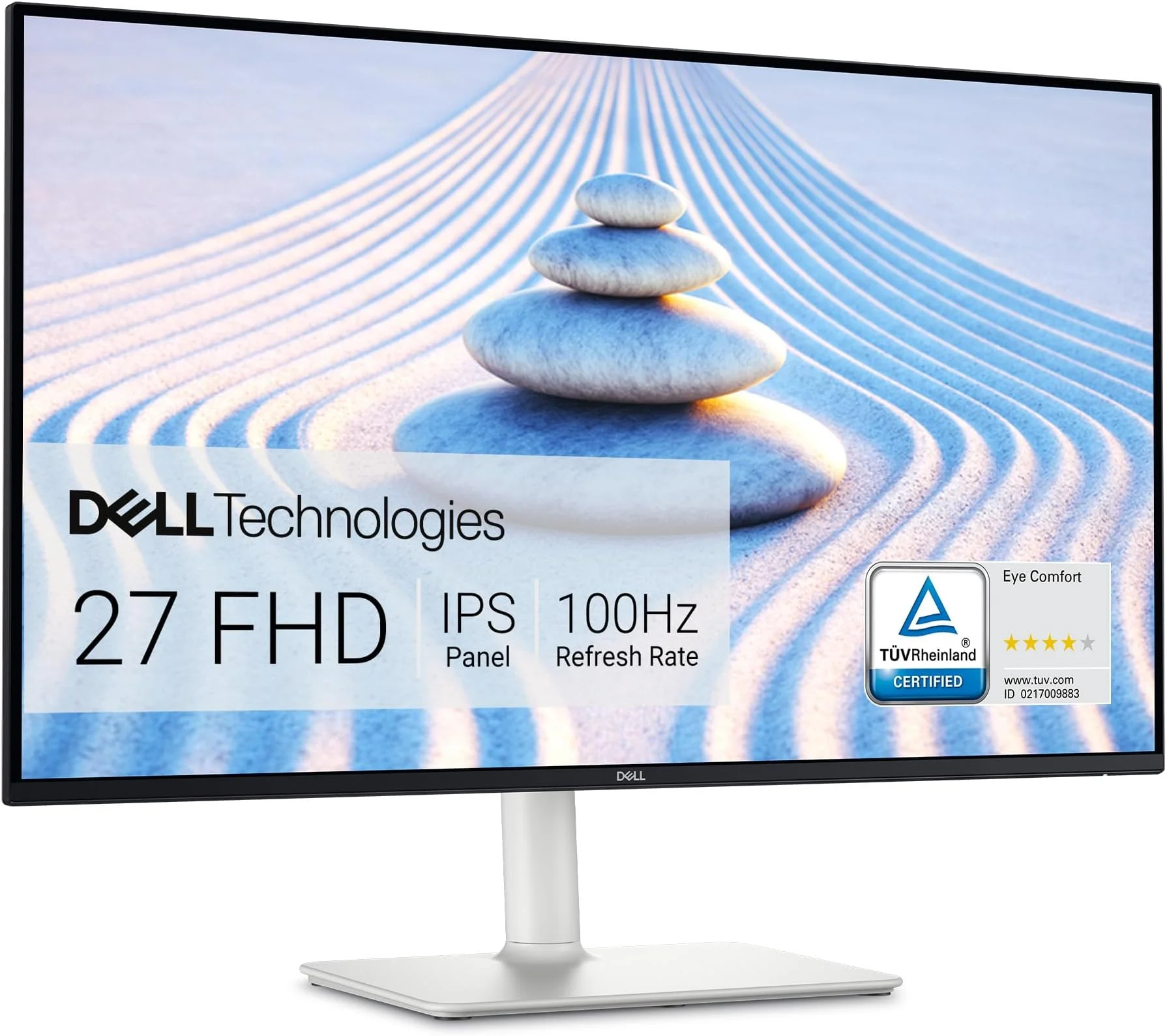 Monitor Dell 27" SE2725HM, 68.60 cm, Maximum preset resolution: HDMI: 1920 x 1080 up to 100 Hz, VGA: 1920 x 1080 up to 60 Hz, Screen type: Active matrix-TFT LCD, Panel technology: In-Plane Switching (IPS) Technology, Backlight: LED Edgelight System,