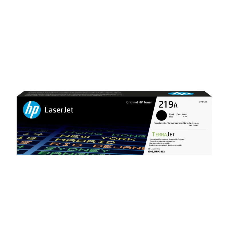 Toner HP W2190A black,1.3 k, nr 219A,HP LaserJet Pro 3201,3204, 3288, 3302 HP