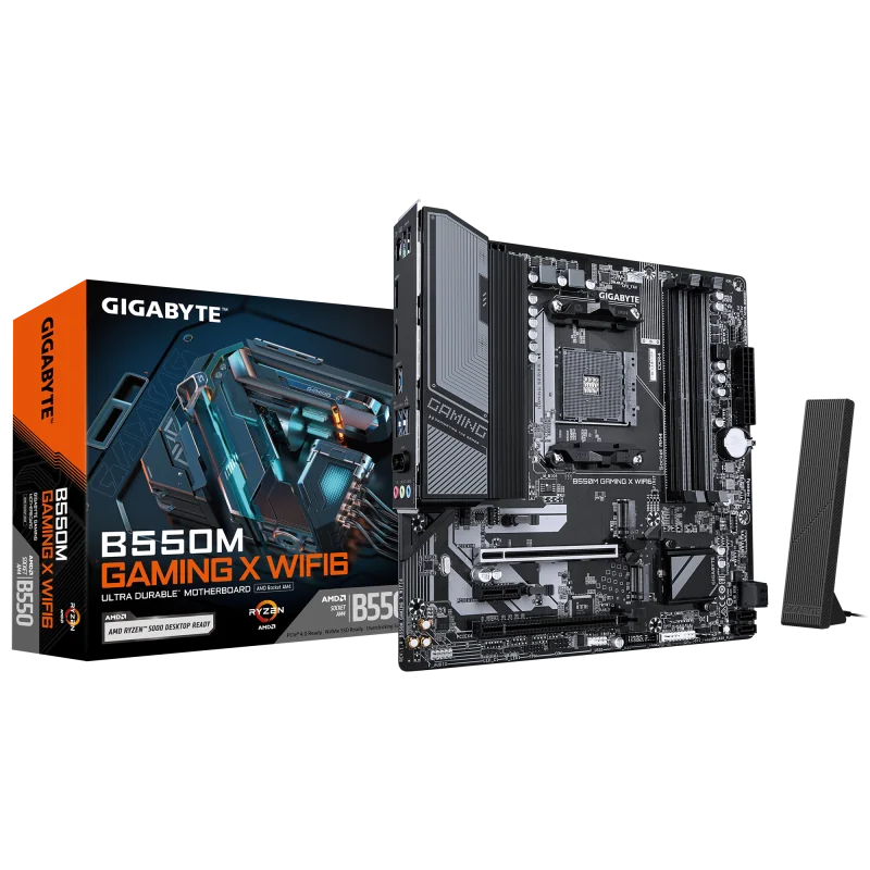 Placa de bază Gigabyte B550M GAMING X WIFI6 AM4 Gigabyte