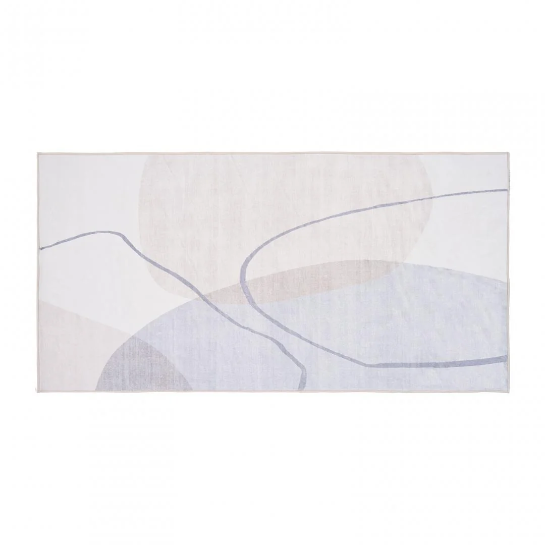Covor printat, CONOR 70x140 cm, lavabil cu spate antialunecare, inaltime fir 3mm Heinner