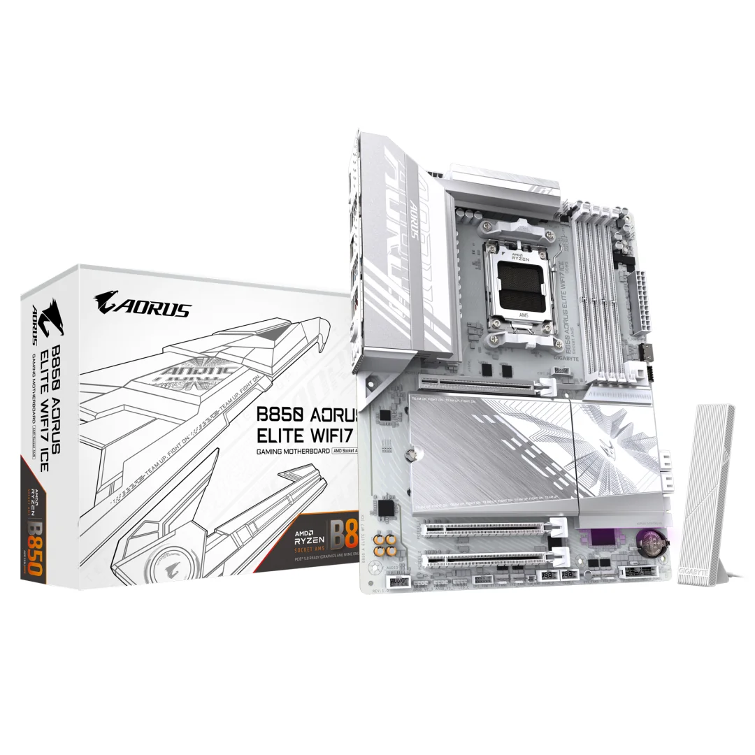 Placa de bază Gigabyte B850 AORUS ELITE WIFI7 ICE AM5 Gigabyte