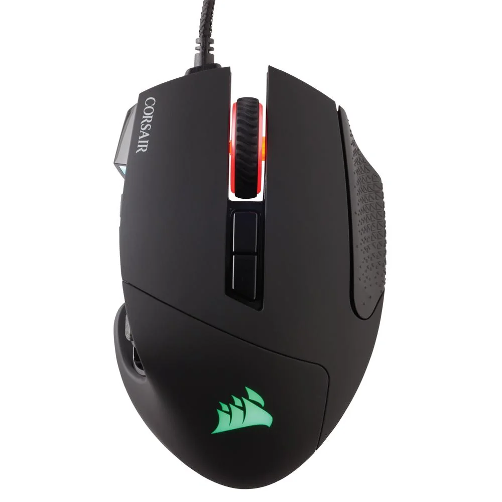 Mouse Gaming Corsair SCIMITAR RGB ELITE Optical cu fir, negru Corsair