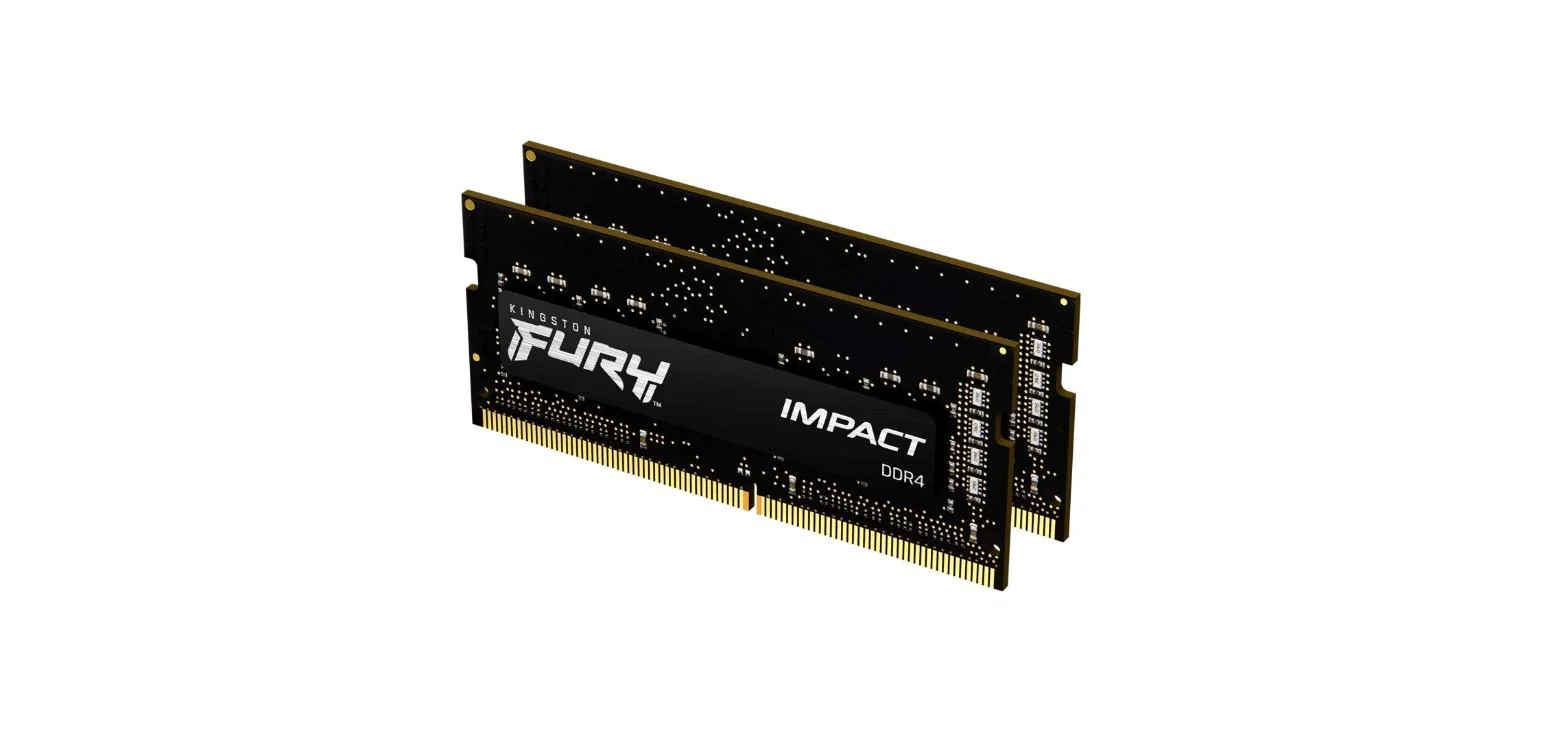 Memorie RAM notebook Kingston, SODIMM, DDR4, 64GB, 3200MHz, CL20, 1.2V, Kit of 2 Kingston