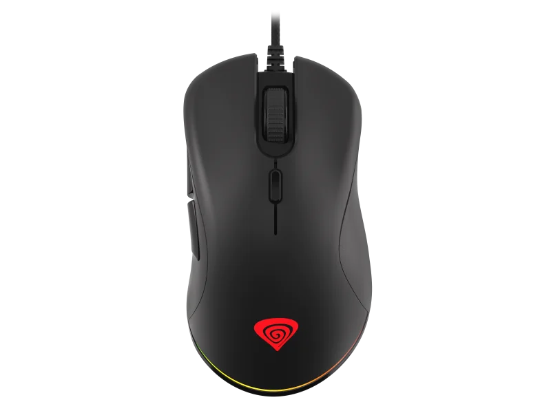GENESIS Krypton 200. Form factor: Right-hand. Movement detection technology: Optical, Device interface: USB Type-A, Movement resolution: 6400 DPI, Frame rate: 6666 fps, Buttons type: Pressed buttons, Buttons quantity: 6, Scroll type: Wheel, Acceleration