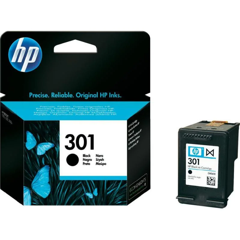 Cartus cerneala HP CH561EE, black, 3 ml, Deskjet 1000, Deskjet 1050A AIO ,Deskjet 1510 AIO, Deskjet 2000, Deskjet 2050, Deskjet 2050A AIO, Deskjet2054A, Deskjet 3000, Deskjet 3050A AIO, Deskjet 3054A AIO ,NR.301 HP