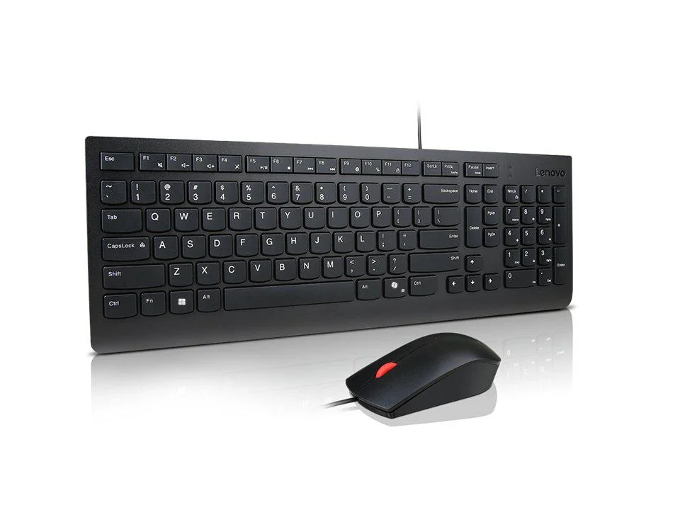 Essential Wired Combo Keyboard and Mouse Lenovo