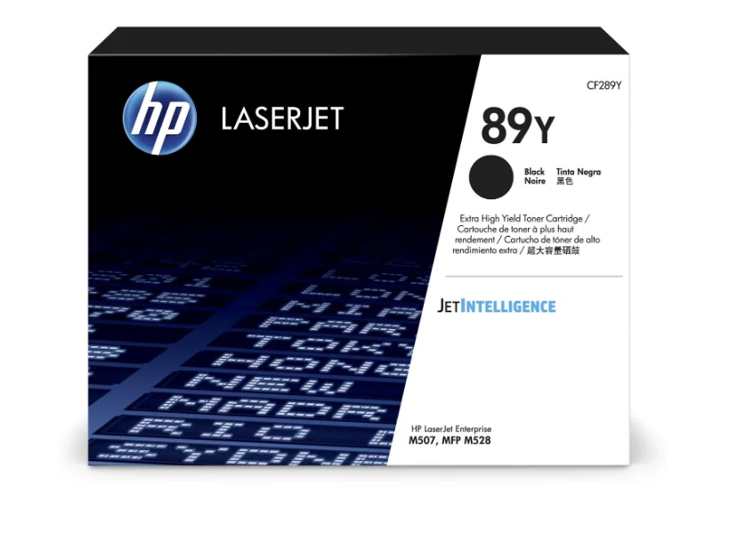 89Y Black LaserJet Toner Cartridge HP