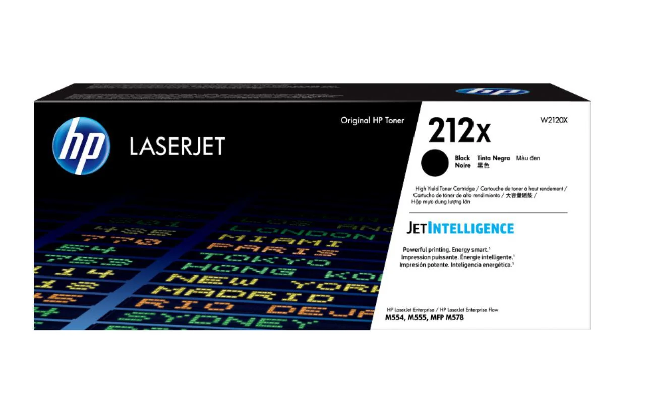 212X High Yield Black Original LaserJet Toner Cartridge HP