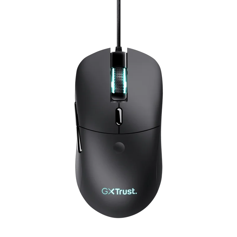 Mouse Trust GXT981 Redex cu fir, USB 2.0, 10000 DPI, negru Trust