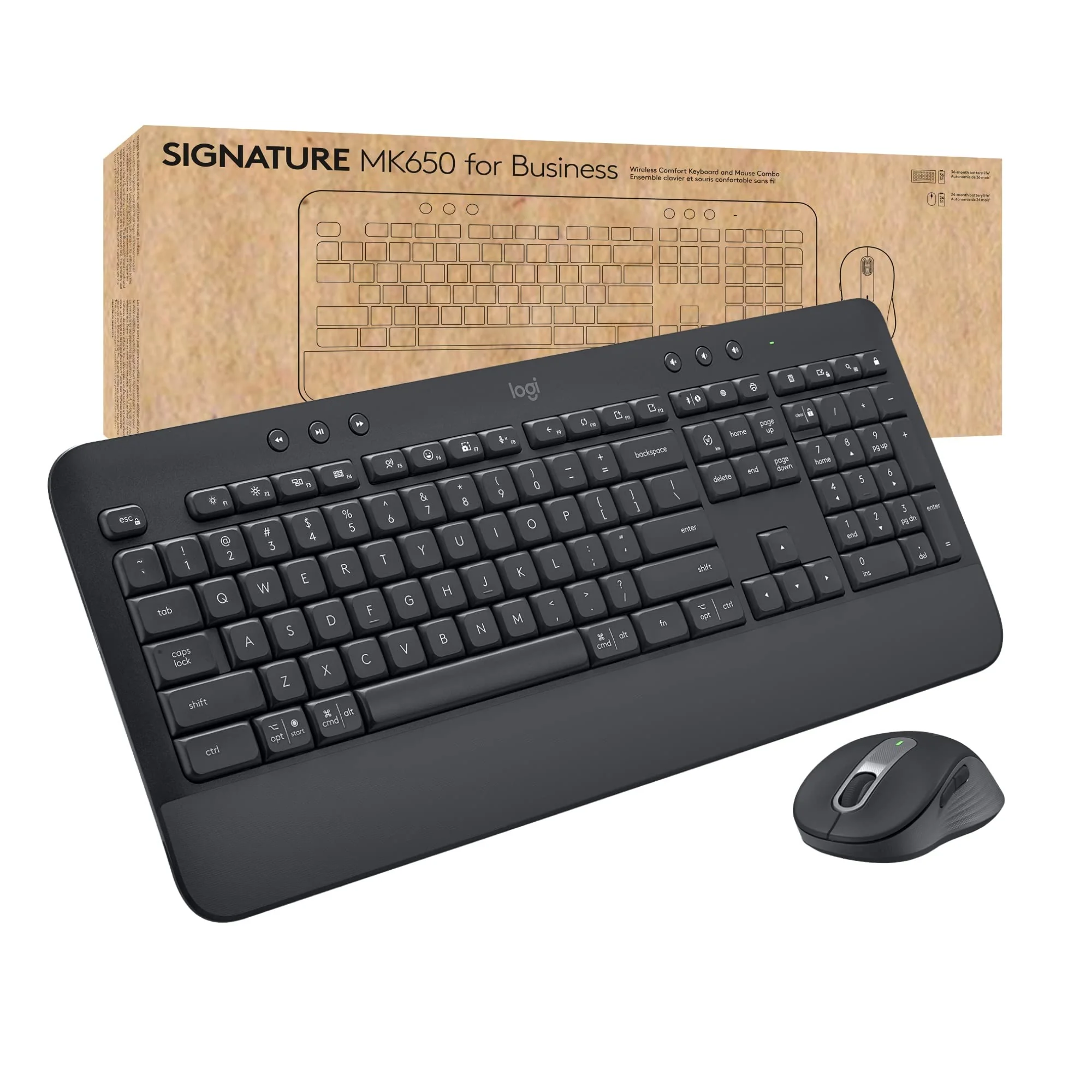 LOGITECH POP ICON COMBO - GRAPHITE (US)
