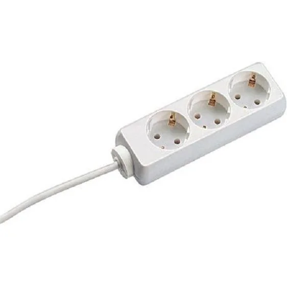 Prelungitor Bachmann, 3 prize, 3m, Tip Schuko, culoare alba Bachmann