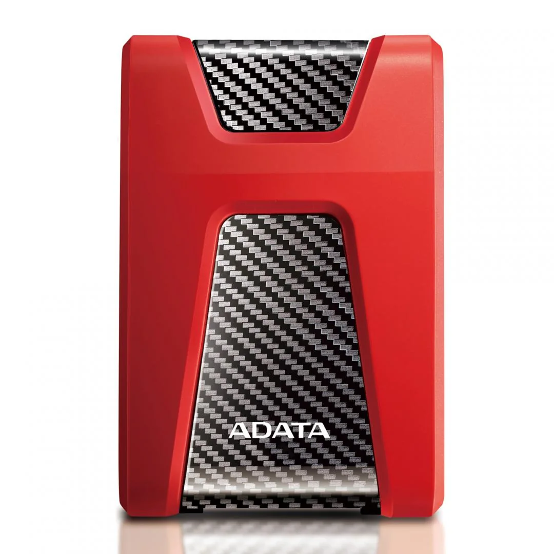 HDD Extern Adata, 2TB, HD650, 2.5", USB3.1, Rezistent la zgarieturi, Rosu Adata
