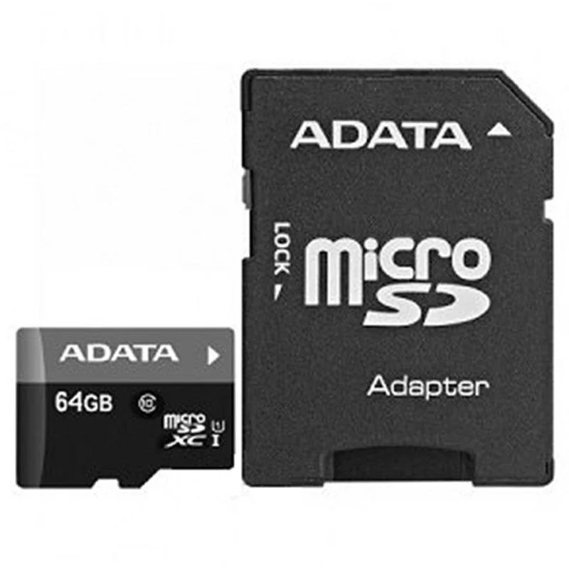 Card de Memorie MicroSDXC Adata, 64GB, Adaptor SD, Class 10 Adata