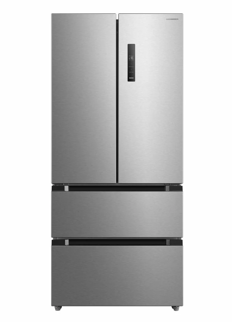 Combina frigorifica HEINNER HCFD-M516INVXE++, No Frost, 516 l, Clasa E, Compresor inverter, Aspect inox Heinner