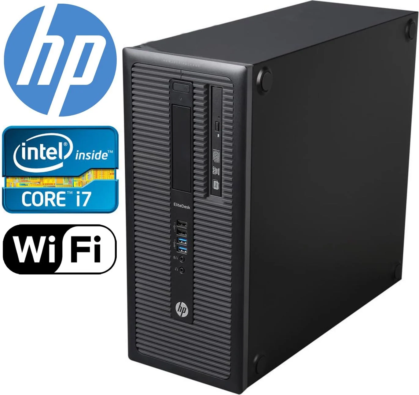 HP 800 G1 TOWER, Intel® Core™ I7-4770, 8GB DDR3, 240gb SSD