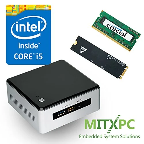 Intel NUC 5i7RYH Micro PC, Intel® Core™ i7-5557U, 8GB DDR4 ,250GB NVME