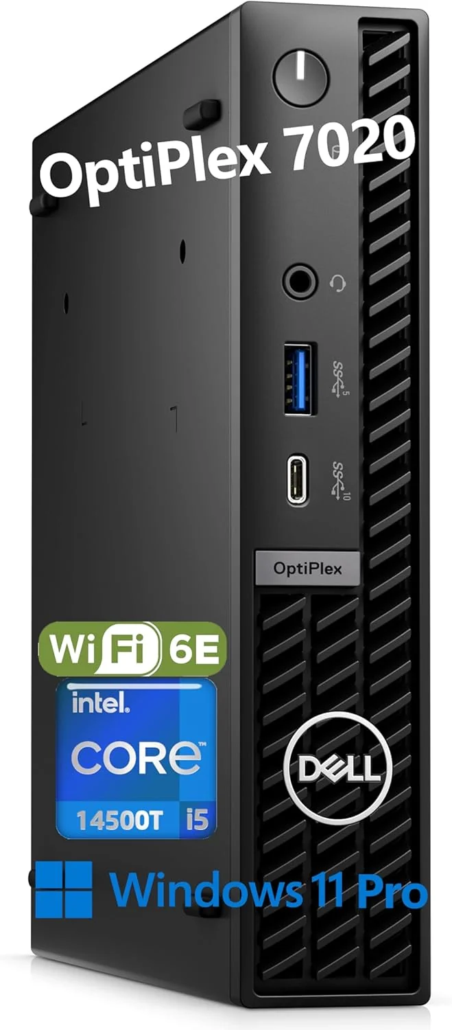 DELL 7000 Micro, Intel® Core™ i5-12600, 8GB DDR5 256GB NVME, WiFi