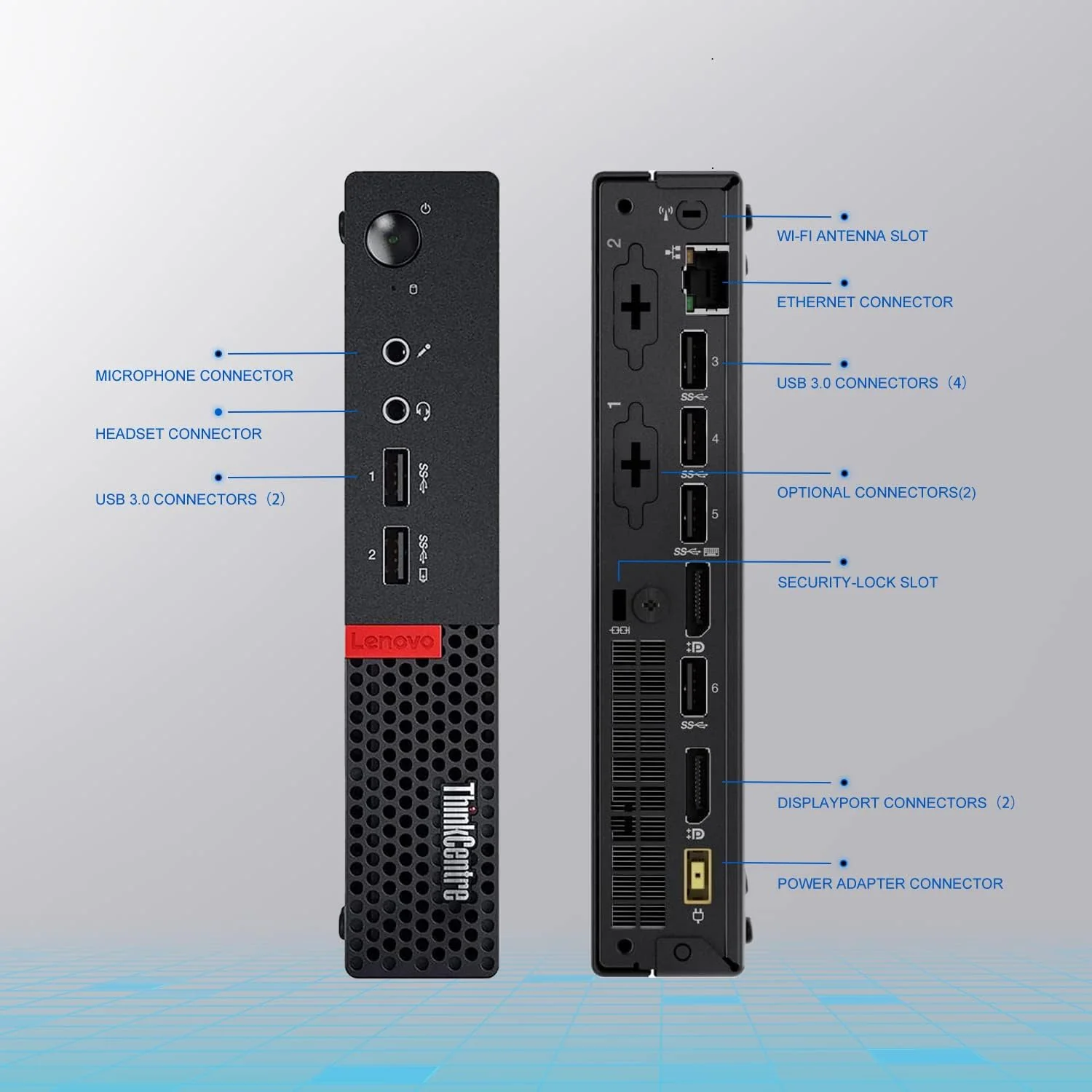 Lenovo M83 Tiny, Intel® Core™ i7-4770TE, 8GB DDR3, 240gb SSD