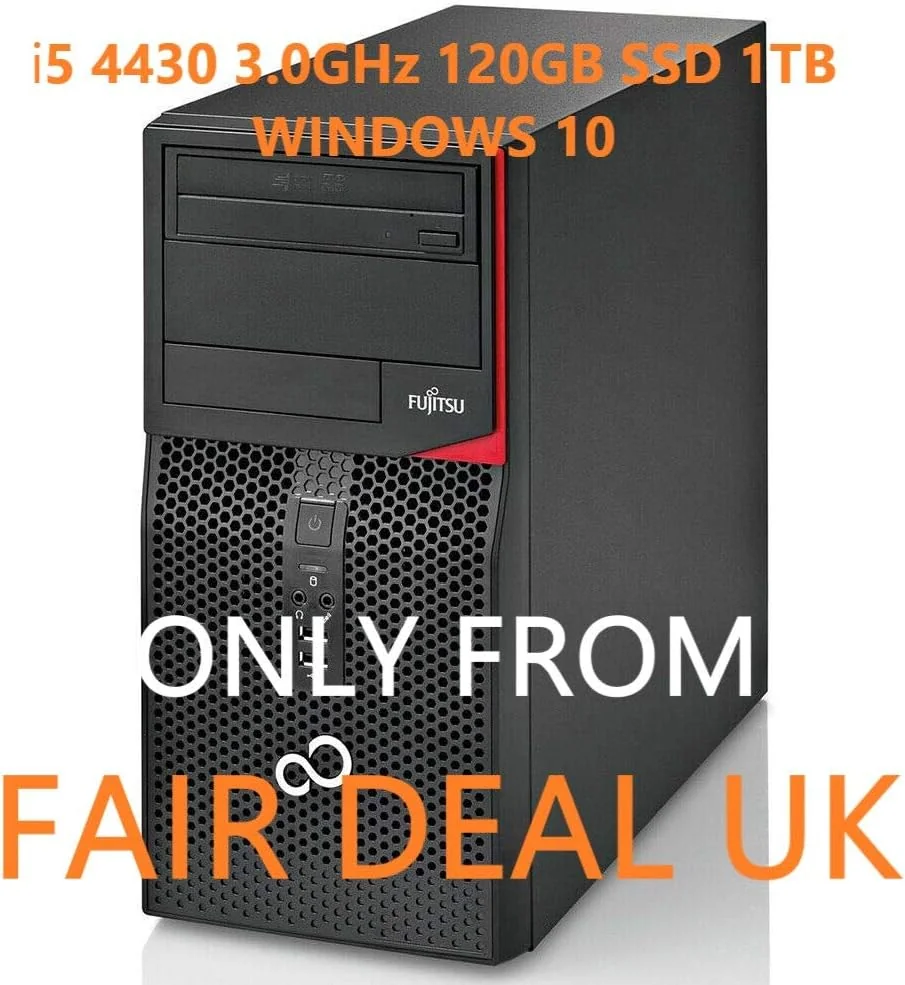 Fujitsu P420 TOWER, Intel® Core™ i5-4570, 8GB DDR3, 240gb SSD