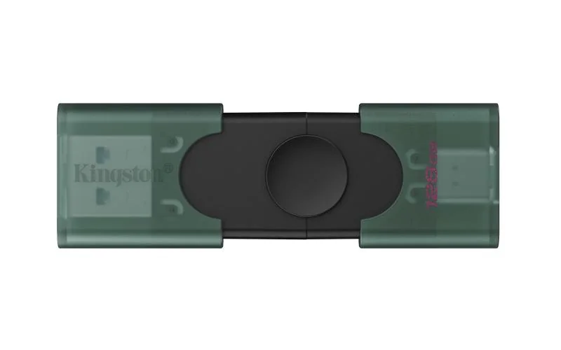 Memorie USB Flash Drive Kingston 128GB USB 3.2 USB-A USB-C DT Elite G2 Kingston