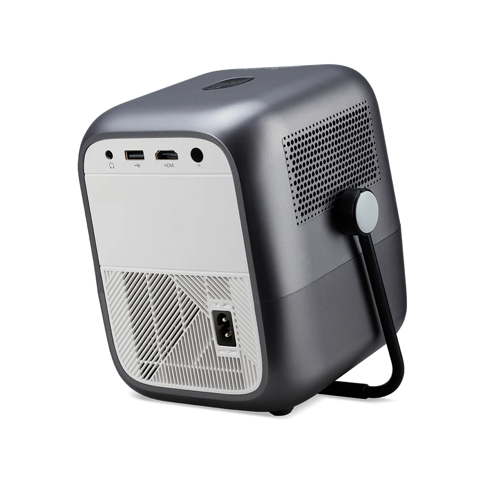 Videoproiector portabil Fire Legend QF23s, FHD 1920* 1080, Auto Focus, Bluetooth Speaker, LED 6.500 lumeni/ 250 ANSI lumeni, 16:9/ 4:3, 1.000:1, 30.000 ore, HDMI, USB (Type A 2.0), DC Out (5V/1A, USB Type A 2.0), PC audio, boxe 2* 3W, Bluetooth Wireless