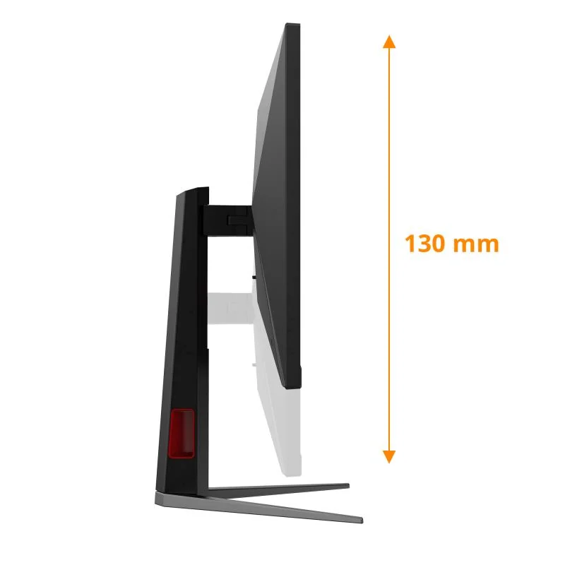 Monitor AOC 27" 27G4HA, Diagonal (inch): 27, Diagonal (cm): 68, Aspect ratio: 16:9, Panel: Fast IPS, Resolution: 1920x1080, Refresh Rate: 200Hz, Response time GtG: 1ms, Response time MPRT: 0.5ms, Brightness (max): 300 cd/m², Contrast (static) : 1000:1,