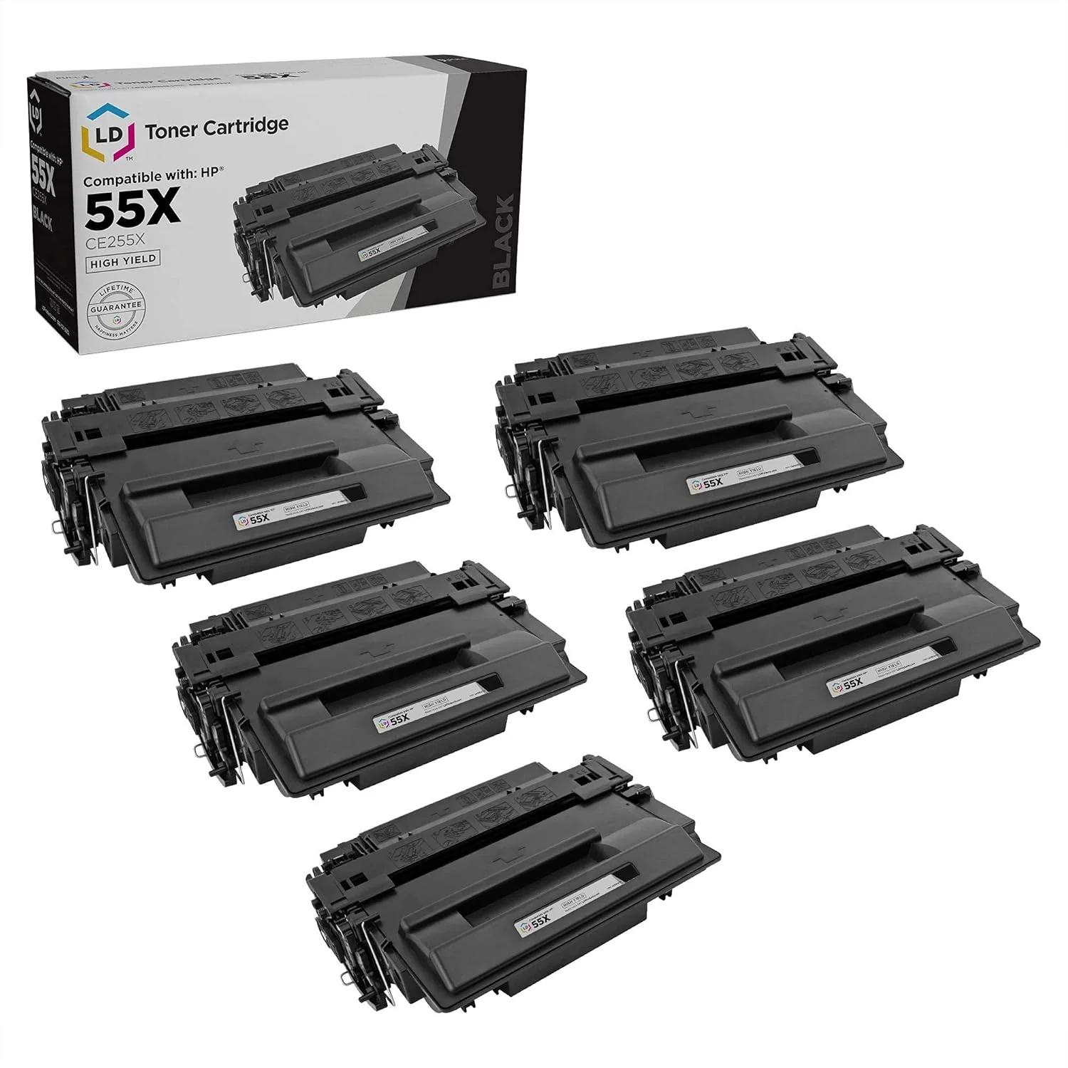 Cartus de toner compatibil laser HP CE255X TS