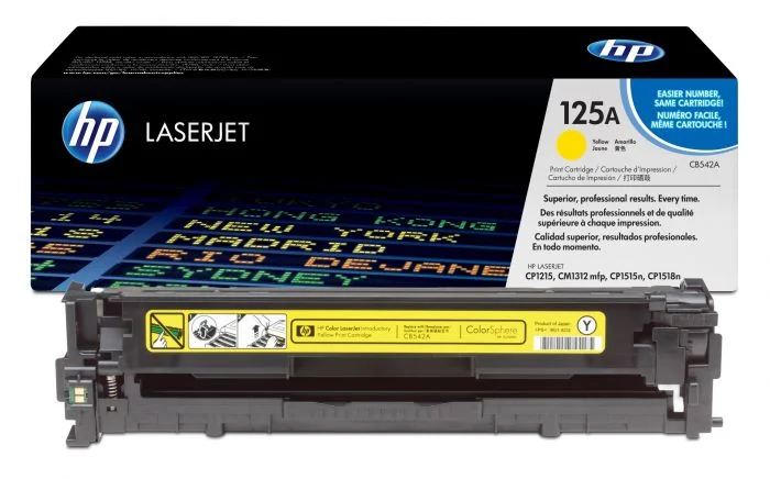 Cartus de toner laser Compatibil CB542A, Yellow