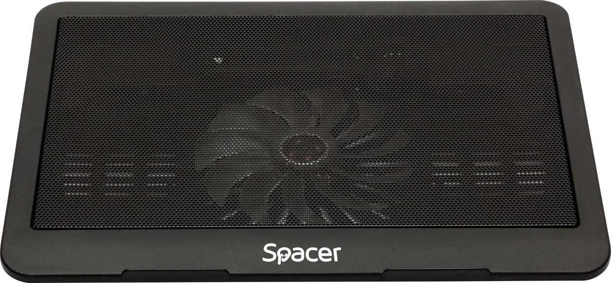 STAND LAPTOP SPACER SP-NC19 15.6", sita metal, fan 14cm, led