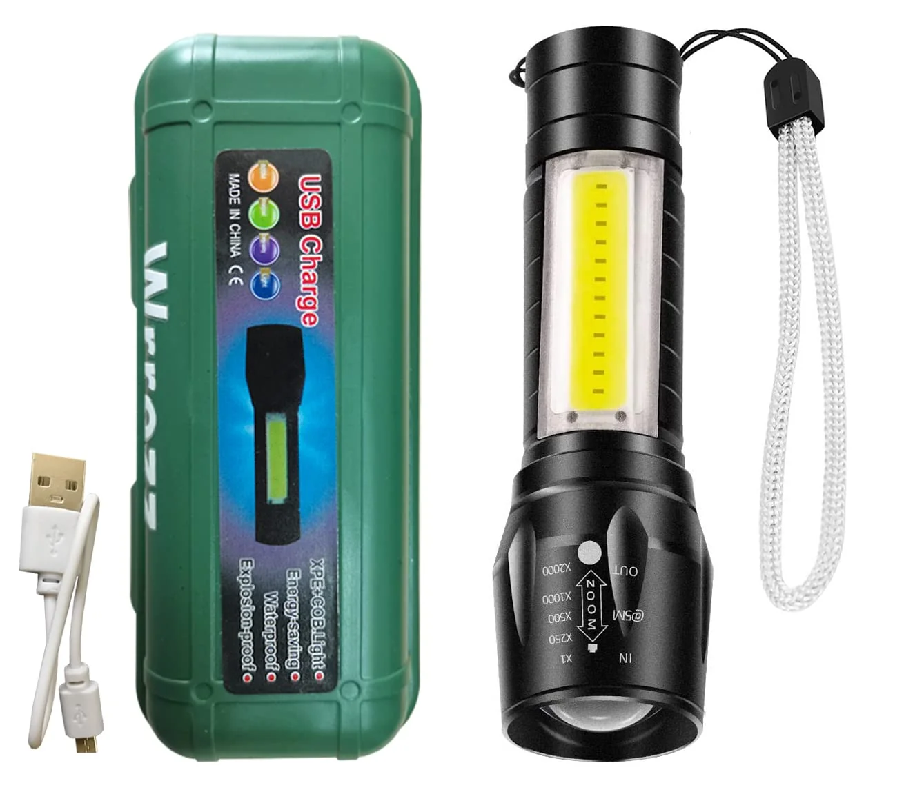 Baterie externa Serioux 3 in 1, ultraportabila, lanterna, luminozitate lanterna 60 lumeni, cantar electronic pentru bagaje