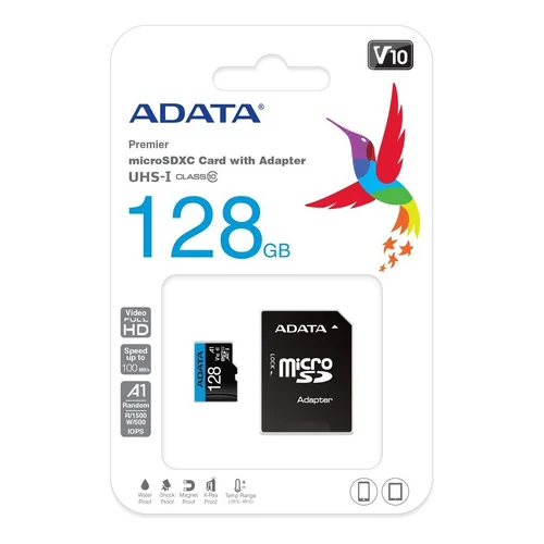 Card de memorie MICROSDXC 128GB AUSDX128GUICL10A1-RA1
