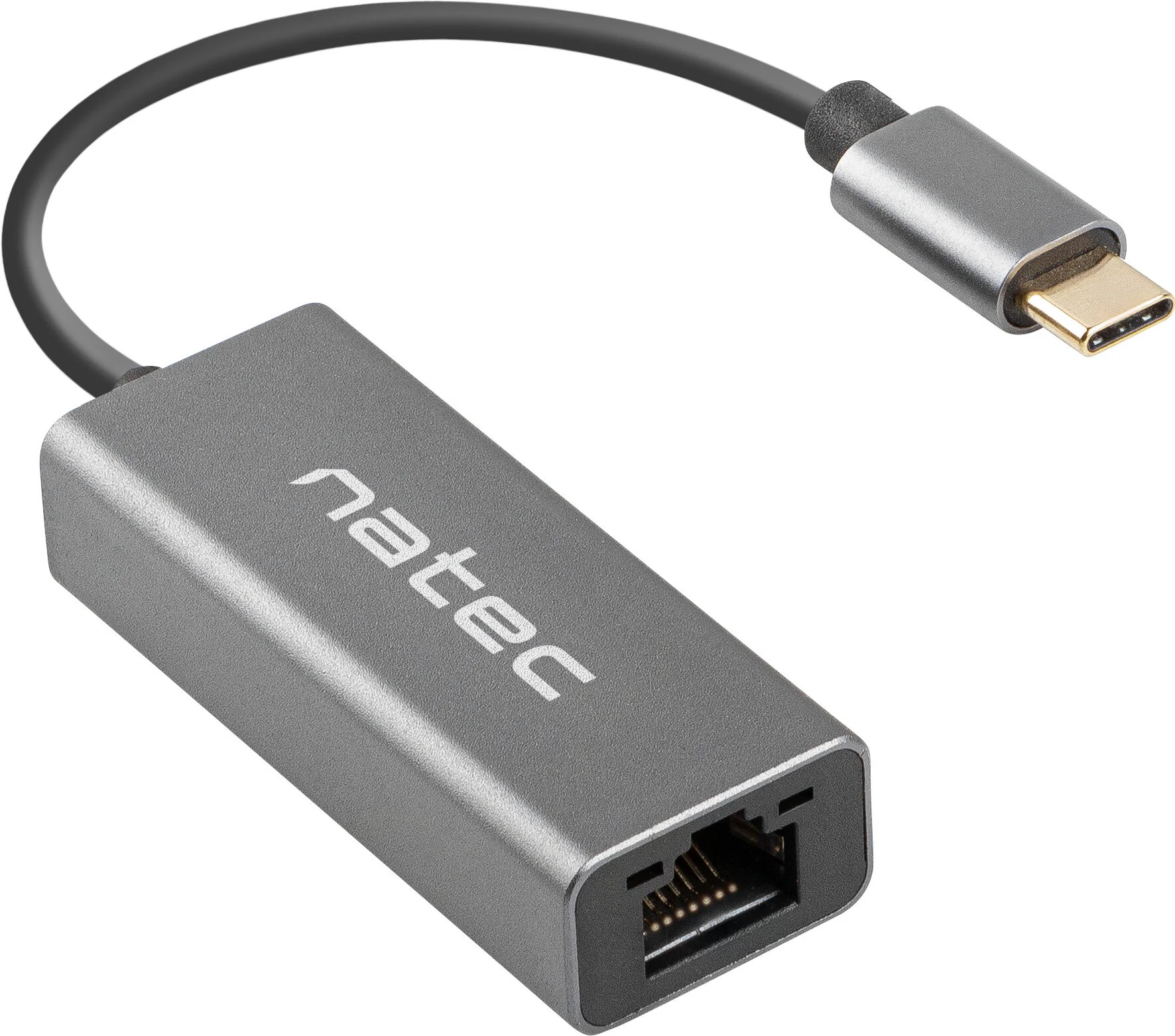 Adaptor LAN USB-C 3.1 > 1x RJ45, NATEC, NNC-1925