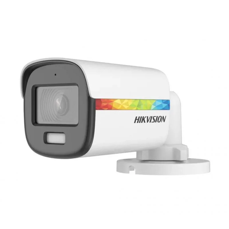 Camera de supraveghere Hikvision DS-2CE10DF8T-FSLN-2.8mm ColorVU, AnalogHD 2MP, lentila 2.8mm, lumina 20m, Audio -