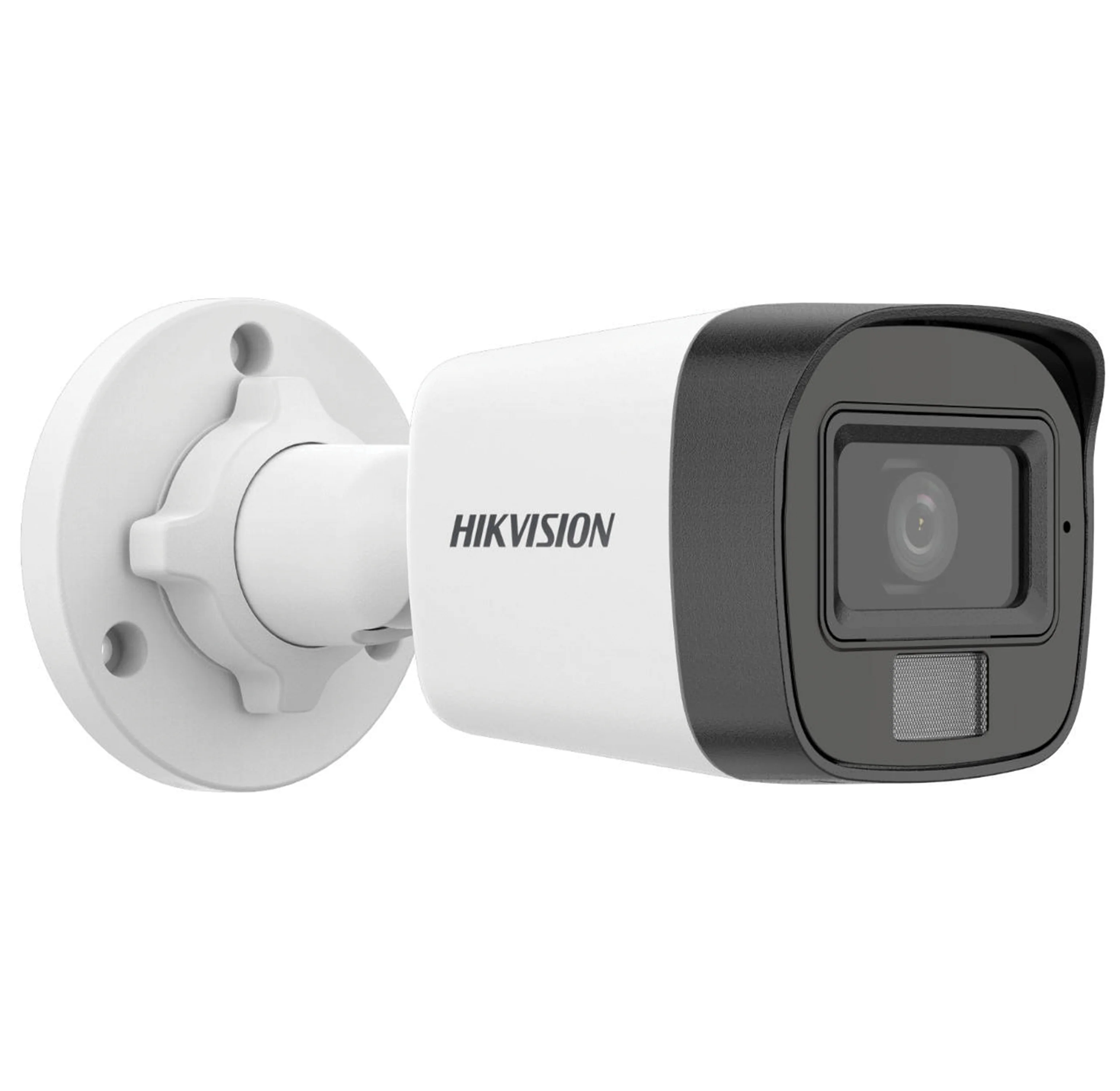 Camera de supraveghere Hikvision DS-2CE16D0T-LPFS-2.8mm - Dual Light - Camera analog 2MP, lentila 2.8mm, IR 25m, WL 20m,TVI/AHD/CVI/CVBS, Mic., IP67