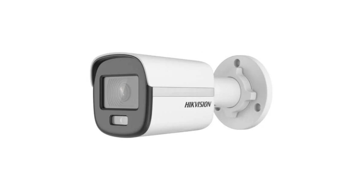Camera supraveghere Hikvision IP bullet DS-2CD1047G0-L(2.8mm), 4MP, ColorVu Lite imagini color 24/7 (color si pe timp de noapte)