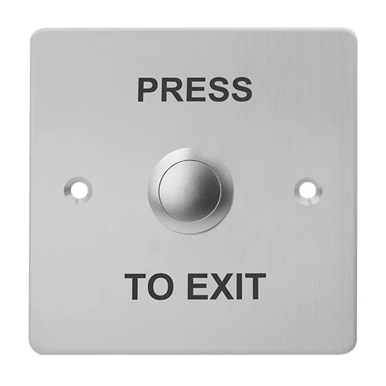 Buton EXIT, tactil NO/NC/COM, LED, aparent