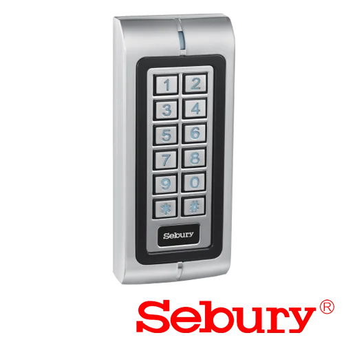 Cititor/Controler stand-alone cu tastatura si cititor card, antivandal - SEBURY