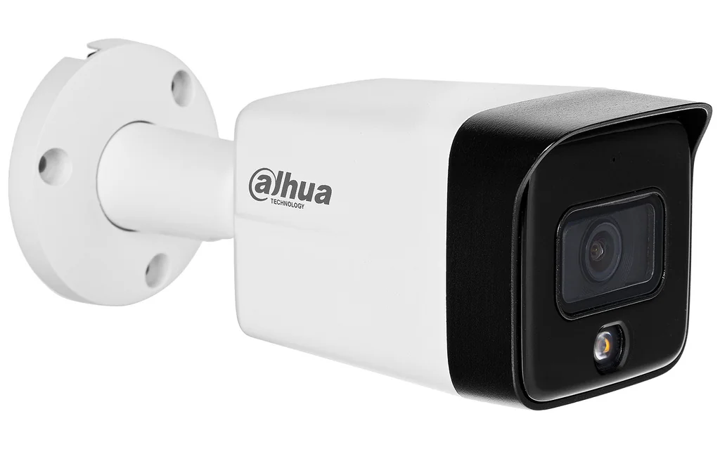 Camera de supraveghere IP 6MP, Exterior, LED / IR 30m, Detectie Persoana, Mic, PoE - Dahua IPC-HFW1639TC-A-IL-0280B